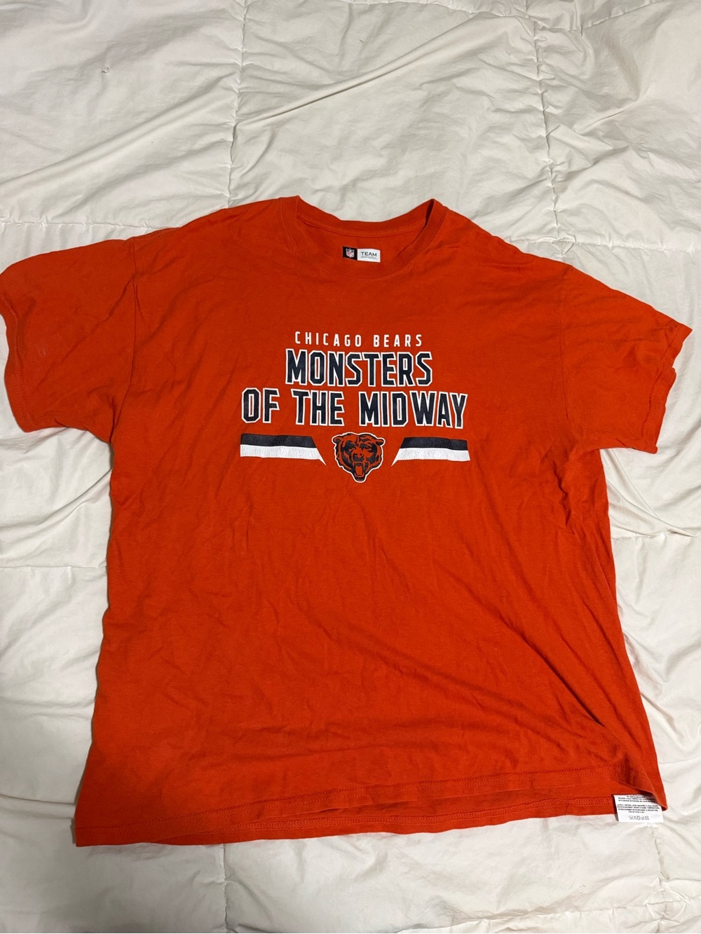 NFL Chicago Bears Orange 'Monsters of the Midway' Graphic Tee
